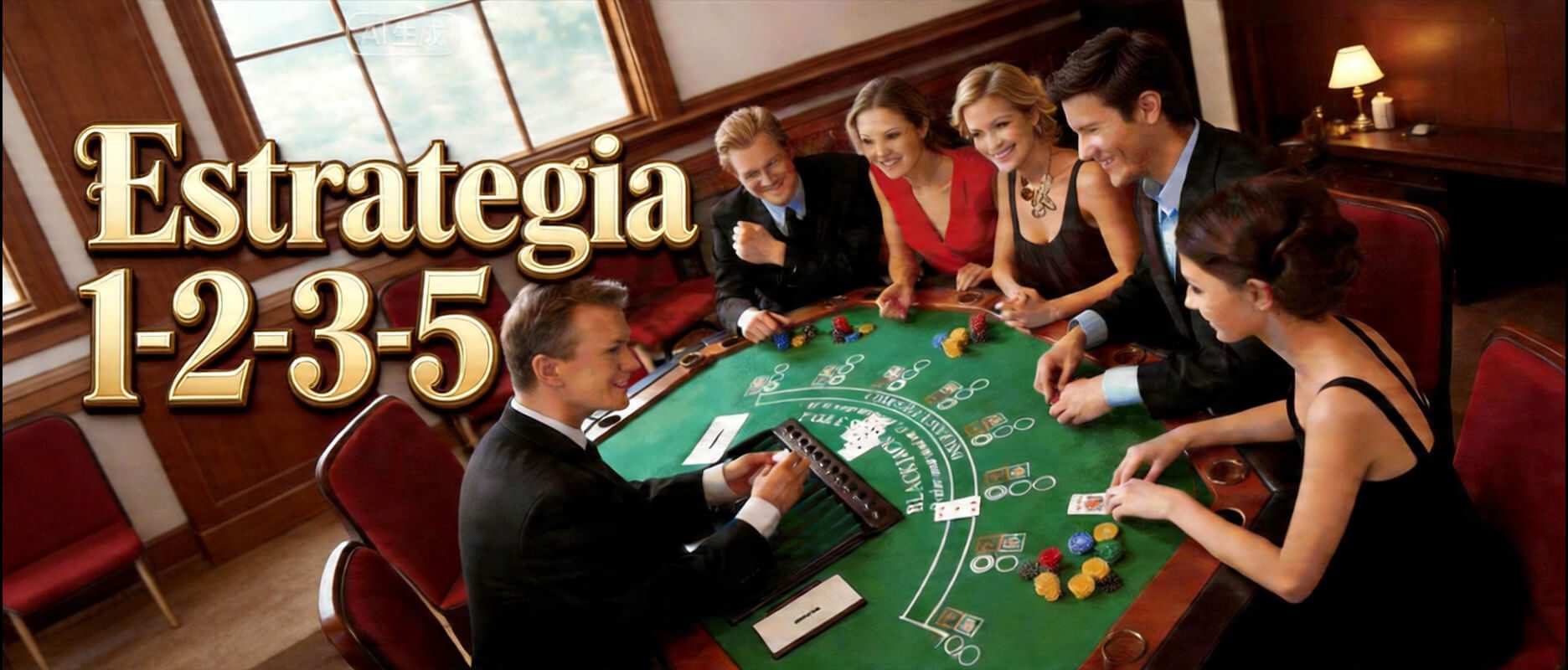 Blackjack Estrategia 1-2-3-5