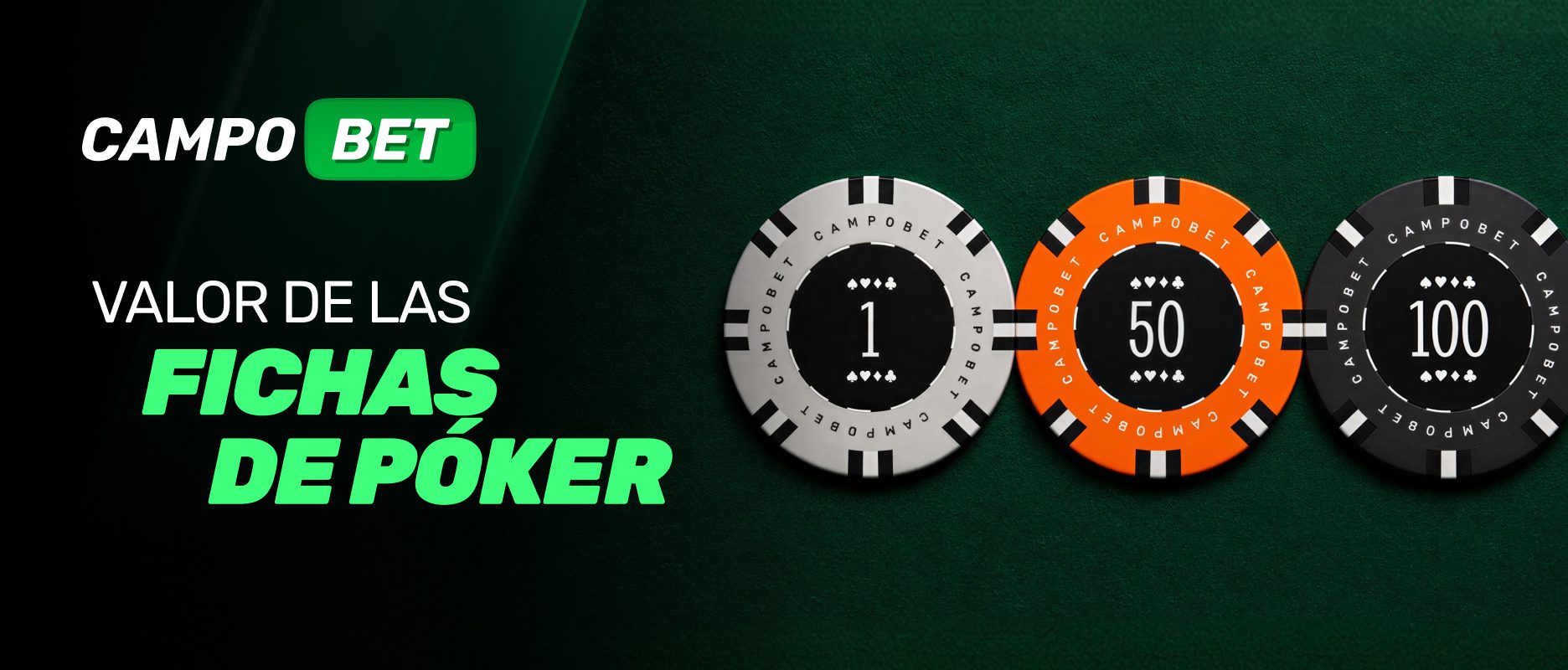 valor de las fichas de poker
